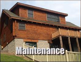  Powellsville, North Carolina Log Home Maintenance